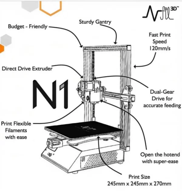 N1 3D Printer (3)