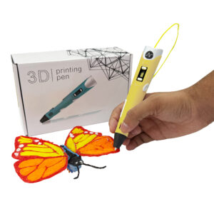 NFIL3D Pen for Kids & Adults|3D Pen Starter Kit – Includes 3Pcs Filament 5Meter Each,1Pcs Cable, 1Pcs Stand,1Pcs Stencils & 1Pcs Pen - for Kids & Gift Set for Birthday