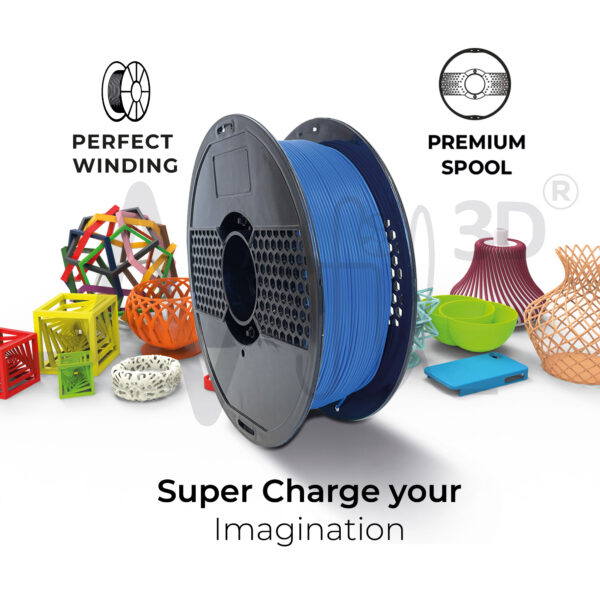 Turbo-Finish PLA+ Deep Blue 1.75mm - Image 5