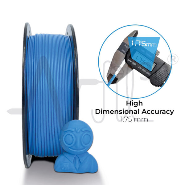 Turbo-Finish PLA+ Electric Blue 1.75mm - Image 3