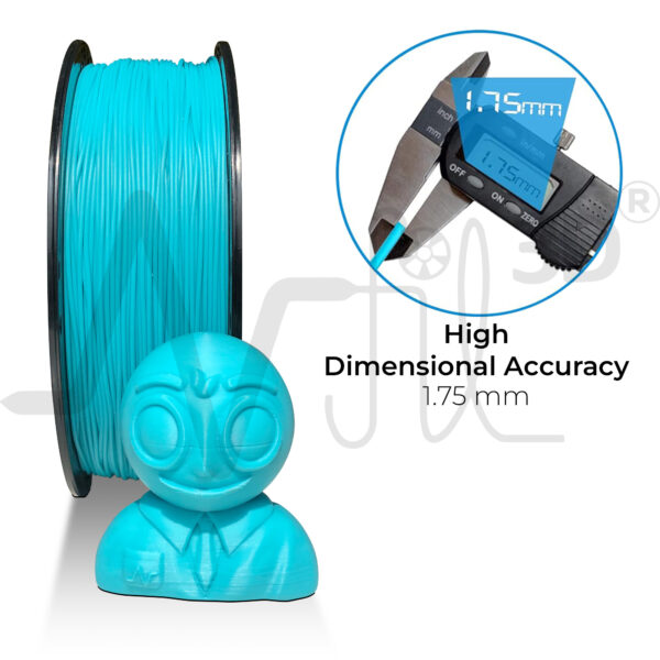 Turbo-Finish PLA+ Sky Blue 1.75mm - Image 6