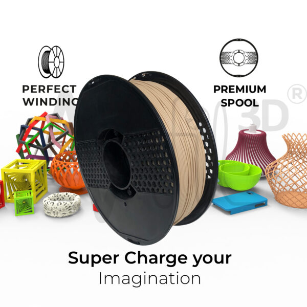 Turbo-Finish PLA+ Wood 1.75mm - Image 2