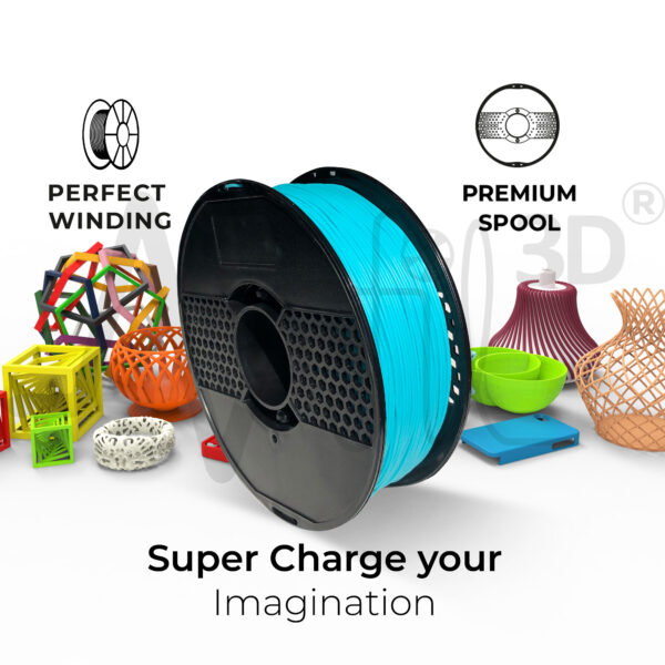 Turbo-Finish PLA+ Sky Blue 1.75mm - Image 2