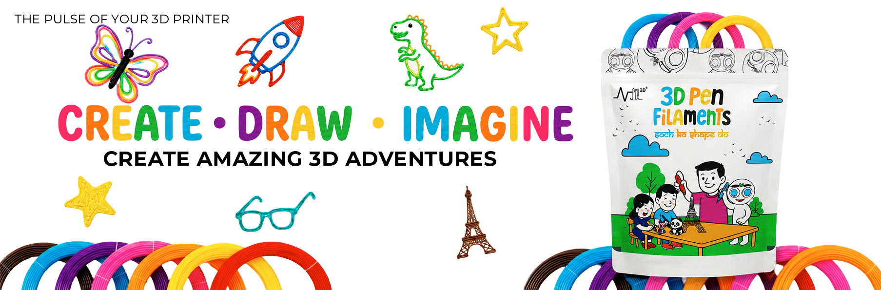 BANNER 3D PEN FILAMENTS