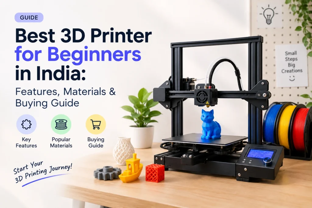 Best 3D printer for beginners in India - features, materials and buying guide